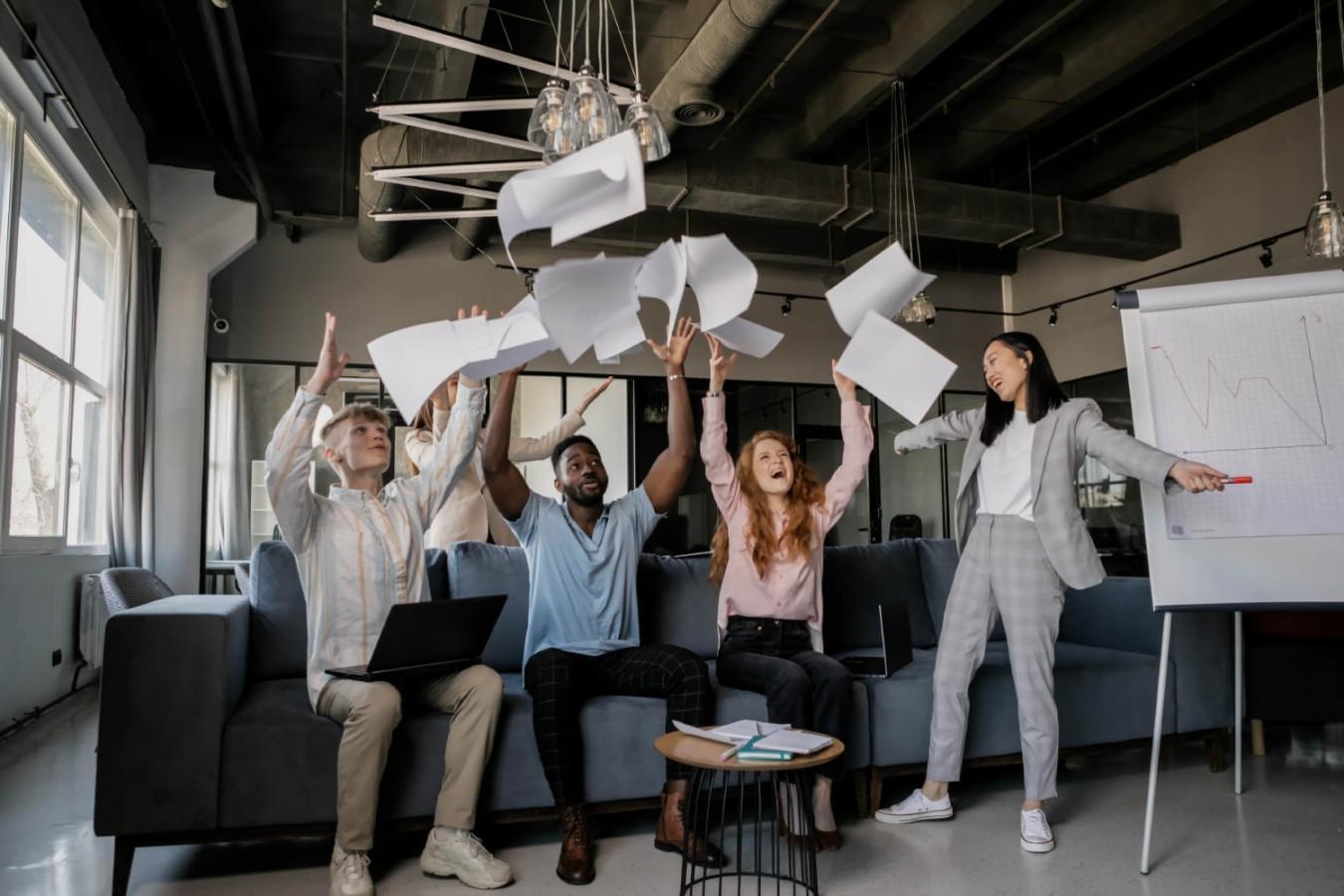 Session de travail collaboratif lors d'un atelier